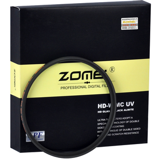 70滤镜 Zomei卓美82mmMCUV镜超高清超薄多层镀膜用于佳能16