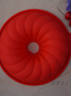 free shipping large baking silicone cake molds/pan/tray/tin