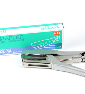 包邮 日本MAX美克司HP-88手握式拱形B8订书机 省力钳式2115订书器