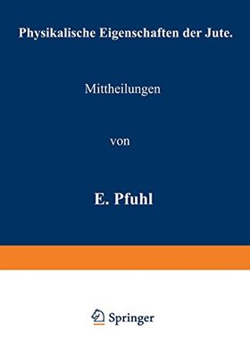 【预订】Physikalische Eigenschaften Der Jute