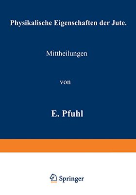 【预订】Physikalische Eigenschaften Der Jute