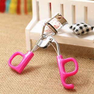 包邮 睫毛器眼睫毛卷翘器化妆工具 广角自然高弹性 塑胶环柄睫毛夹