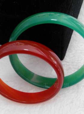 五彩玛瑙宝宝儿童孩子糖果色手镯