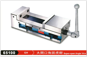 。台湾精展GIN-HLG大开口 角固式 光面 精密 平口钳  CNC 铣床虎