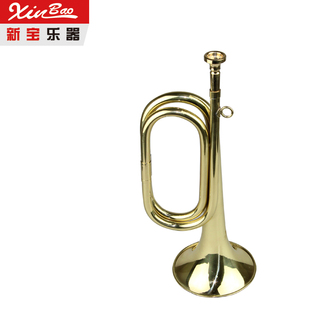 处理 军号 新宝军号冲锋号军乐队小号 黄铜C调大小步号