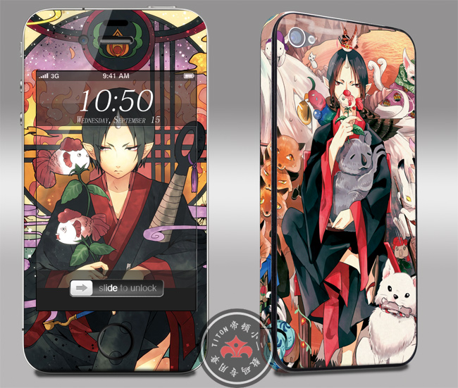 Æ»¹ûiPhone4/4S/5 5SÌùÖ½/Í´»úÌùĤ¹íµÆµÄÀä³¹¶¯Âþ¶¯Âþ¿¨Í¨²ÊÌù
