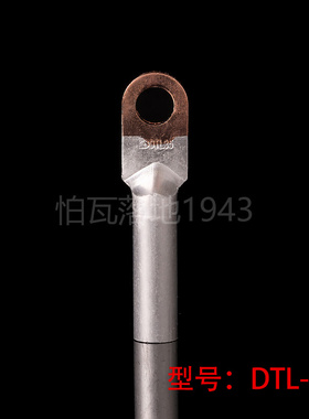 华一牌 DTL堵油式铜铝接头 DTL-35MM2铜铝鼻子 铜铝接线端子