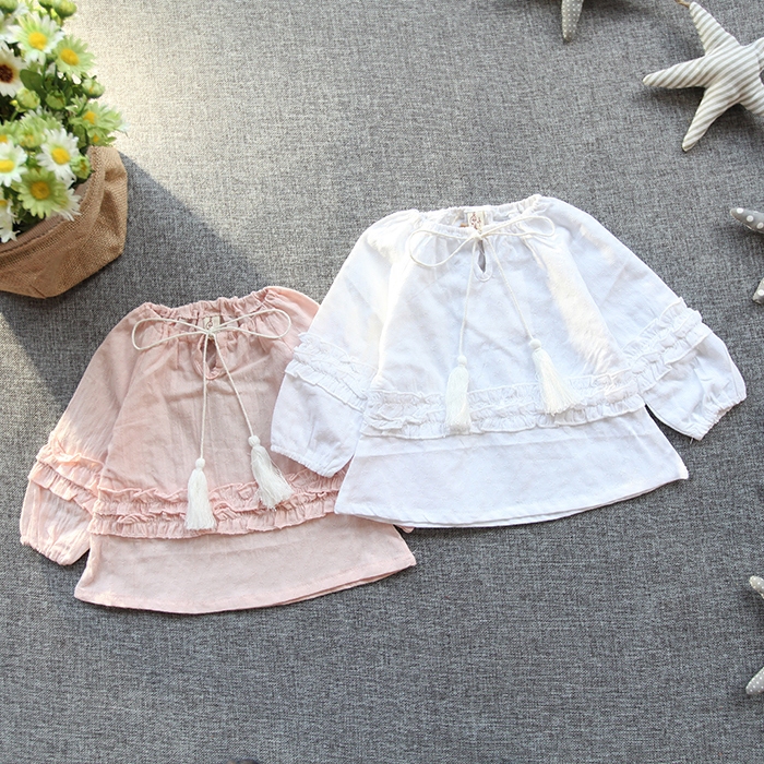 Chemise fille à manche longue - Ref 2087312 Image 1