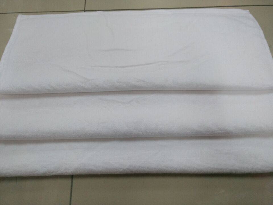 处理酒店宾馆纯棉加长加大白毛巾