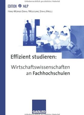 【预售】Effizient Studieren: Wirtschaftswissenschaften...