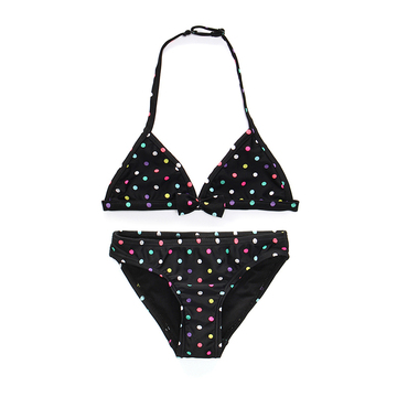 Trẻ em mới mặc bikini áo tắm thời trang trẻ em áo tắm cô gái mặc bikini áo tắm sinh viên cô gái áo tắm