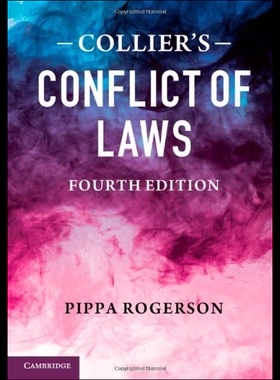 【预售】Collier's Conflict of Laws