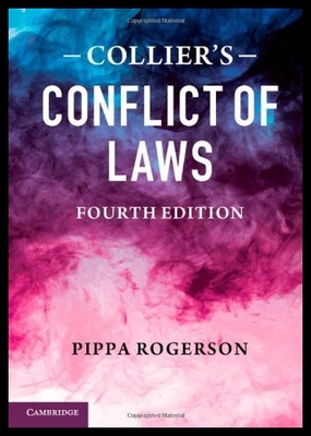 【预售】Collier's Conflict of Laws