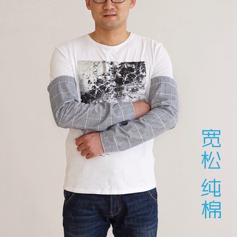 胖人大码夏季加肥护开车防晒袖套