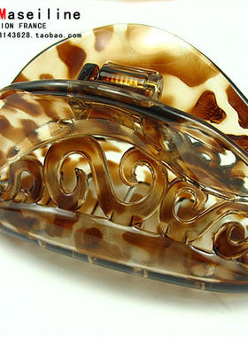 法国韦妮WEINY发饰正品 抓夹 发抓 盘发抓 竖抓 2色选D2060经典款