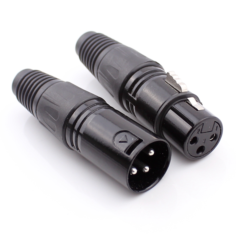 炫黑三芯卡农公母头一套