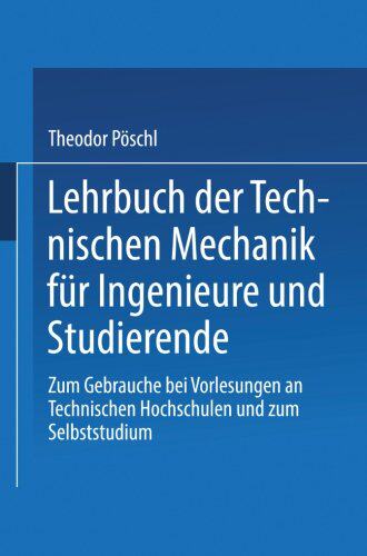 【预订】Lehrbuch Der Technischen Mechanik Fu...