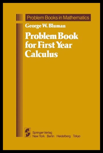 【预售】Problem Book for First Year Calculus-封面