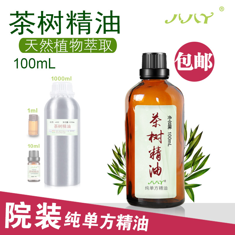 茶树精油100ml澳洲 99%纯植物单方精油camellia sinensis山茶科