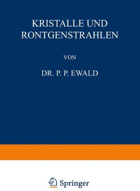 【预订】Kristalle Und Rontgenstrahlen