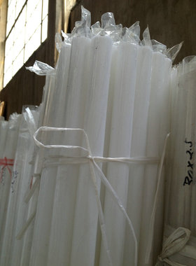 外50内46乳白色灯白有机玻璃管 亚克力灯柱管 空心管PMMA1米价