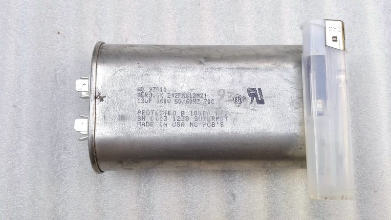 美国进口油浸电容 660VAC直流1000V 12UF 胆机高压发烧油浸电容