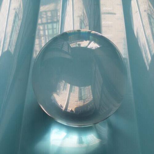 可定制定重亚克力透明实心玻璃球