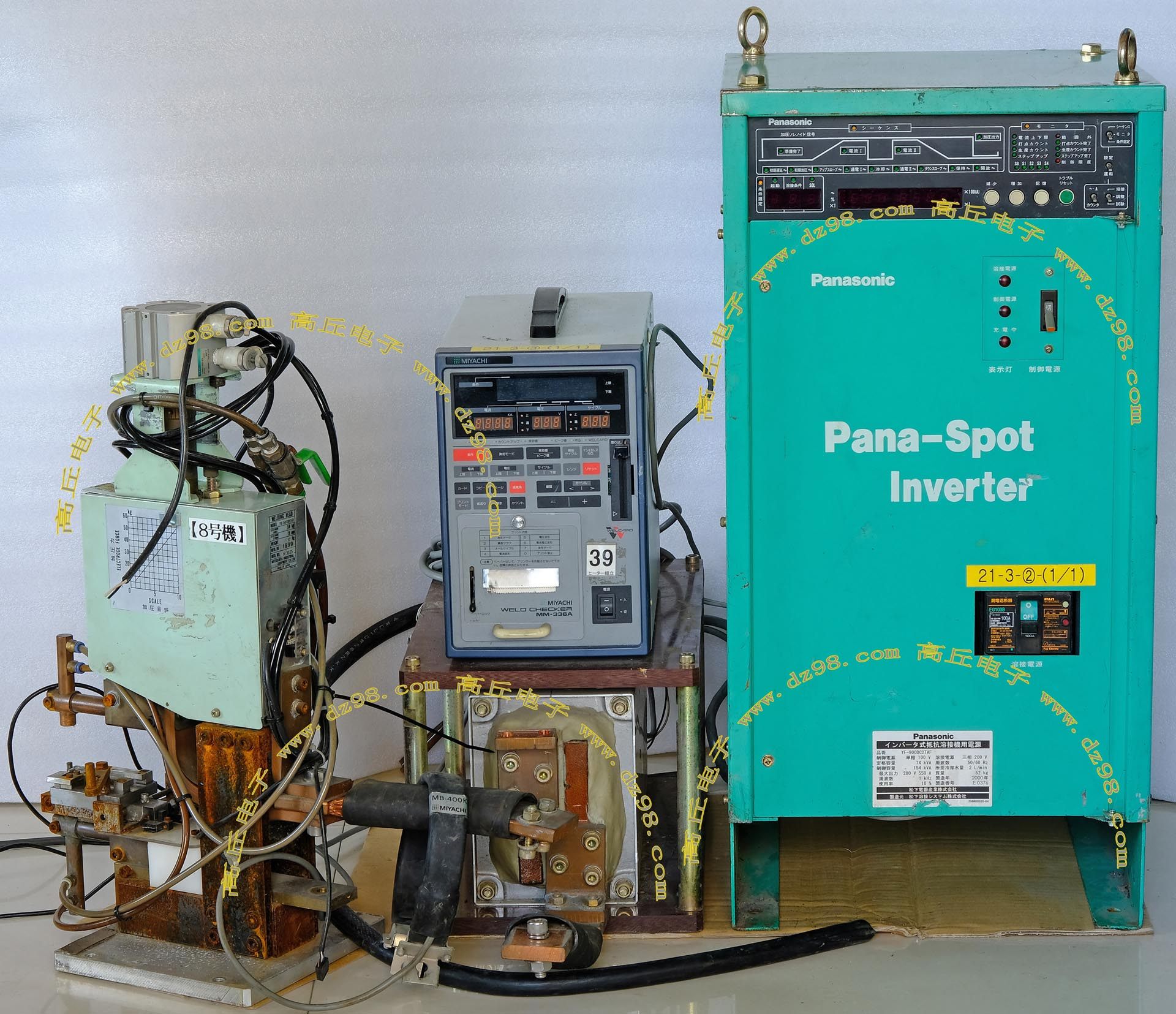 松下YF-900DC2TAF 74KVA YG-501UHTAD MIYACHI MM-336A焊机 电源