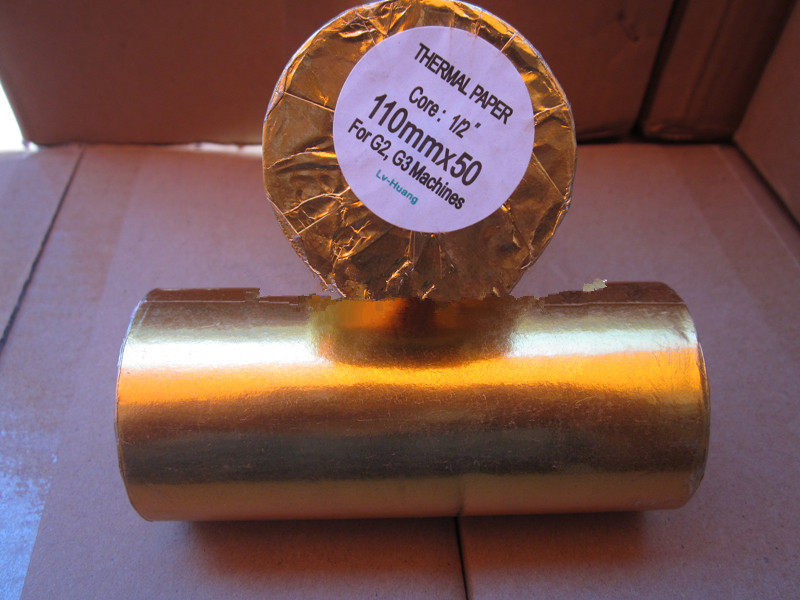 110*50热敏打印纸 110x50收银纸 ATM打印纸 热敏打印纸 60卷/箱