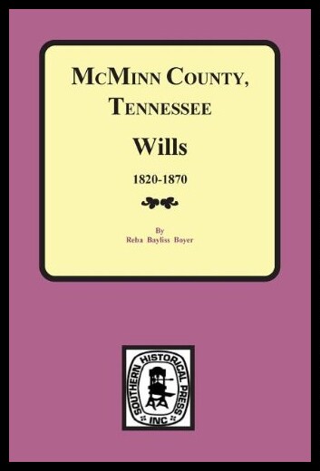 【预售】McMinn County, Tennessee Wills & Estat