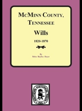 【预售】McMinn County, Tennessee Wills & Estat