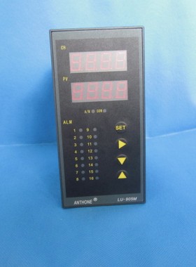 ANTHONE原装正品厦门安东仪表LU-905F08E1200S巡检仪多路温度测量