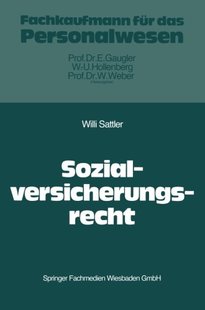 Der Recht Das Sozialversicherung 预售