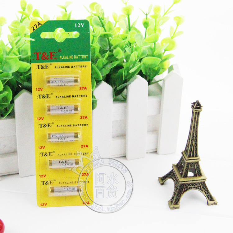 12伏 27A电池 汽车遥控器电池 A27L A27S L828 门铃电池 12V27A