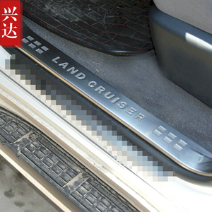 适用于2008-19进口丰田兰德酷路泽专用迎宾踏板 陆地巡洋舰门槛条