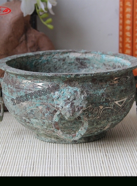 开业贺礼客厅会所影视仿古青铜器