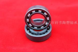 碳化硅轴承全陶瓷轴承6005 6007指尖陀螺耐腐蚀耐高温氢氟酸 6006