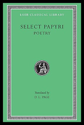 【预售】Select Papyri, Volume III: Poetry