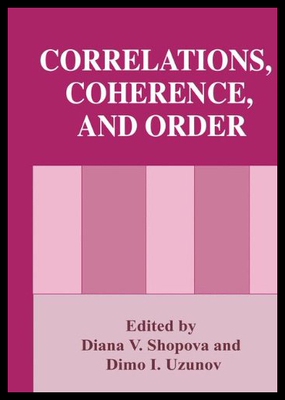 【预售】Correlations, Coherence, and Order