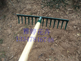 台湾刘盛R一14齿草耙子落叶耙子松土耙子整地耙子花园工具