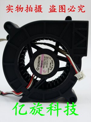 建准 GB1206PTV2-AY13.B2611.F.X.GN 12V 1.7W 投影机 涡轮风扇