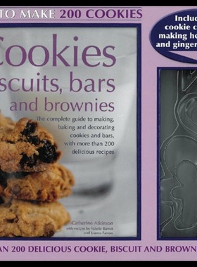 【预售】Cookies, Biscuits, Bars and Brownies: The Complet
