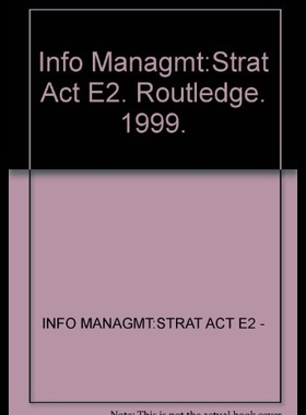 【预售】Info Managmt: Strat ACT E2