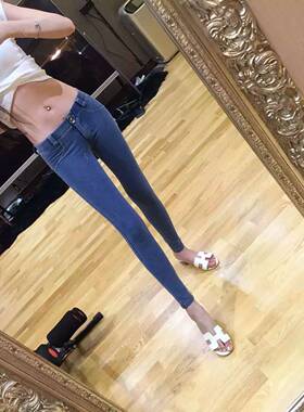 低腰弹力春夏蜜桃裤健身紧身裤