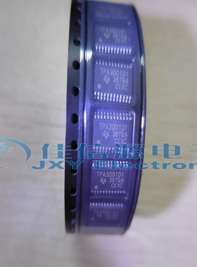【佳信源】TPA3001D1PWPR  IC AMP AUDIO PWR 20W D 24TSSOP