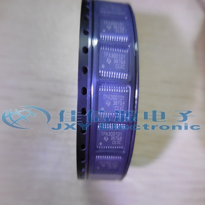 【佳信源】TPA3001D1PWPR  IC AMP AUDIO PWR 20W D 24TSSOP