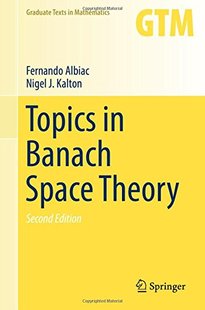 预订 Space Topics Banach Theory