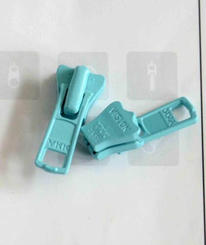 3VS拉头YKK蓝色拉锁灰色绿色拉头