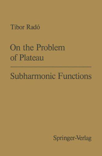 【预订】On the Problem of Plateau / Subharmo...