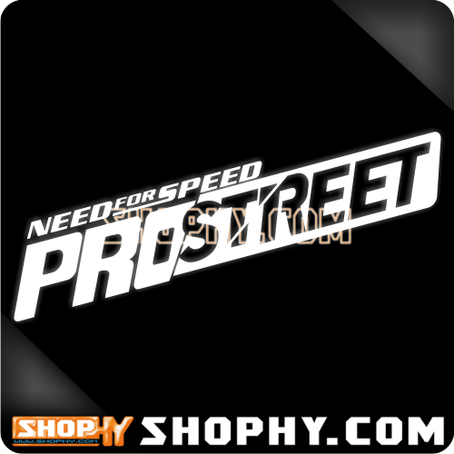 汽车贴纸反光贴拉丝银极品飞车NeedForSpeedProStreet